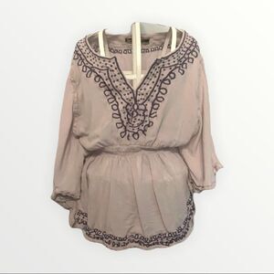 𝅺love Stitch Batwing Sleeve Top S